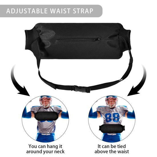 Футбольный чехол для рук, мягкий, теплый, ветрозащитный, согревающий рукав для рук с двухточечным креплением для бейсбола, тенниса, спорта на открытом воздухе