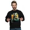 Marvel Mens Black Cat Car Sweatshirt