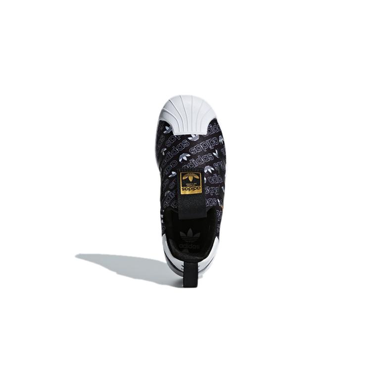 adidas Оригиналы SUPERSTAR 360 C Кожаные Повседневные Устойчивые к истиранию Низкие Кеды для Скейтборда Черно-белые B75608