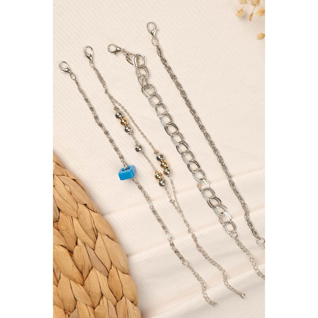 Женский позолоченный однотонный браслет