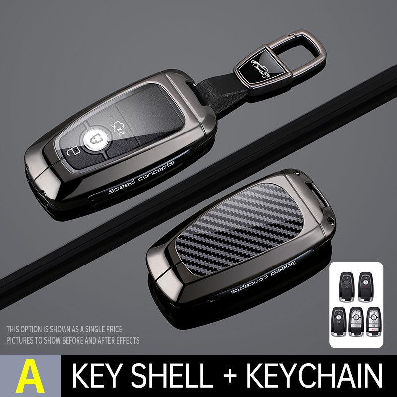 Чехол для ключа Ford для Mondeo, Explorer, Edge, Focus, Taurus, EVOS - Пряжка для сумки автомобиля