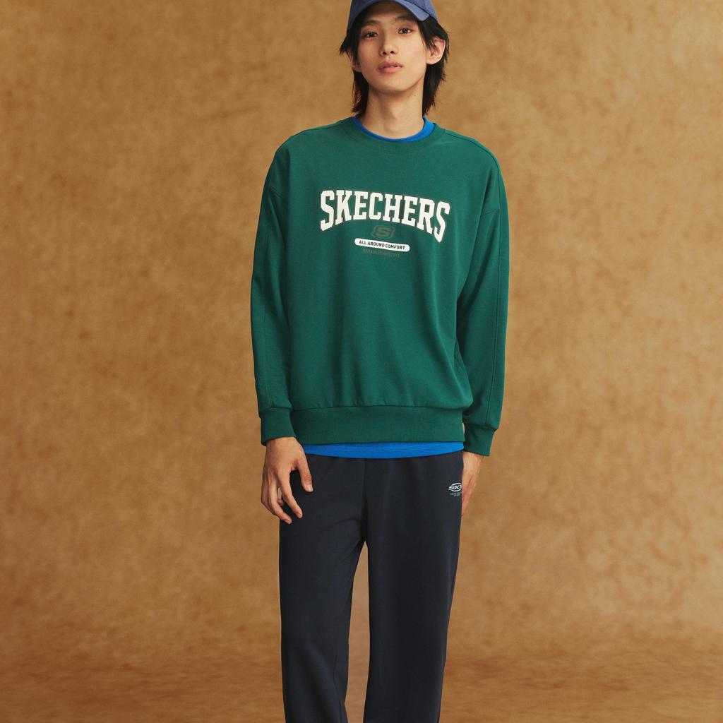 Skechers Sportlife Sweatshirt Unisex Rainforest Green L324U100-03JK
