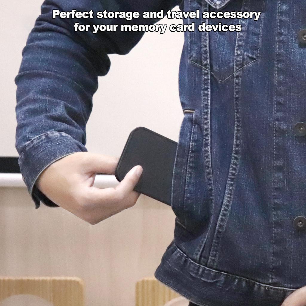 24 Slots Memory Card Storage Cases Carrying Box Holder Host Accessories for Deck TF MicroSD Cards Keeper Holder