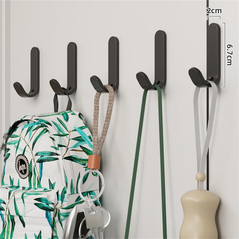 Многоцелевой настенный крючок-органайзер, вешалка для ключей за дверью, крючок для ванной комнаты, держатель для полотенец, кухонная фурнитура, крючок для полки