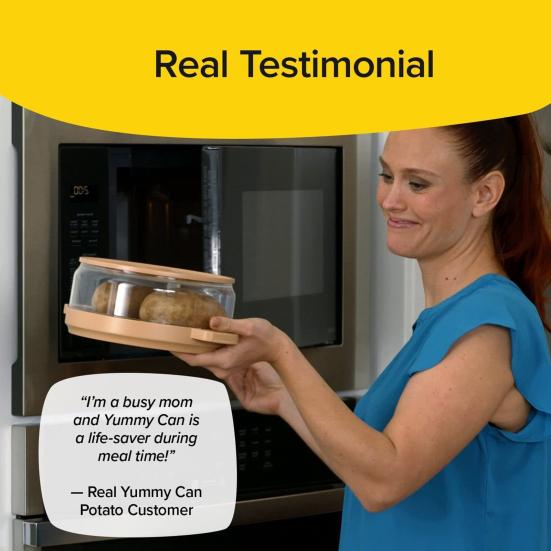 Microwave Potato Steamer for Cooks Tender Fluffy Potatoes BPA-Free Bacon Potato Cans Evenly Cooked Potato Pot Versatile Baking Potatoes Cooker