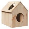 VidaXL Cat House 41x50x50 Cm Solid Pine Wood, Indoor Cat House, Cat Furniture, Cat House 859295