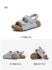 TATA/She 2025 Summer Fashion Casual Boken Shoes Women's Sandals