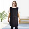 Professional Salon Hairstylist Apron Black Barber Hair Uniform Haircuts Cloth Wrap  Nail Salon