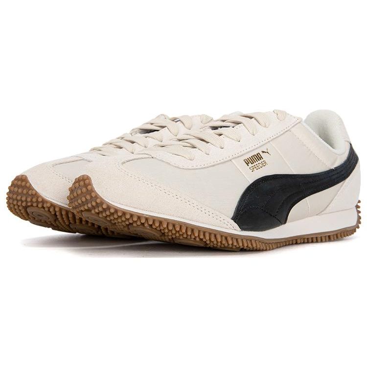 Puma Кроссовки унисекс Speeder SD Whisper White Black Team-Gold 390558-02