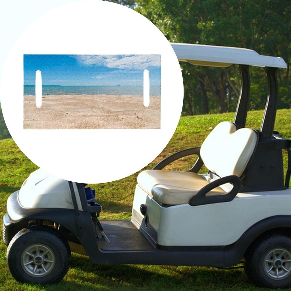 Чехол на сиденье для гольф-каров, полотенце-одеяло из микрофибры, уникальный, легкий, легко чистится,