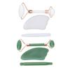 Jadestone Roller Massage Gua Sha Set Manual Double Heads Jadestone Roller Massage Scraping Set Jades