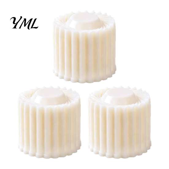 Detachable Dough Press Sunflower Pattern Round Mooncake Mold, Hand Double Ended Plastic Pastry Personalized Cookie Stamp Tool, Easy Clean Embosser for