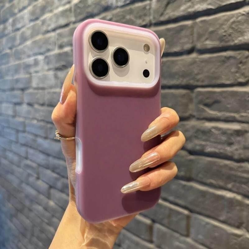Матовый Желейный Силиконовый Мягкий Чехол Для Телефона Для Для Iphone 17 16 1 14 13 Pro Max 16Pro 17Pro Конфетный Цвет Ударопрочный Защитный Чехол