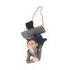 Resin Swinging Elf Figurine Hanging Resin Garden Statue Outdoor Elf Sculpture  For Garden