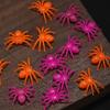 100-500Pcs Mini Spiders for Halloween Party Spider Web Decoration Halloween Haunted House Home Table Horror Props Kid Tricky Toy