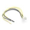4 6 Pin Speaker High Level Input Plug Power Wire Harness for Rockford Fosgate Punch Amplifier 45HD 75HD 150HD
