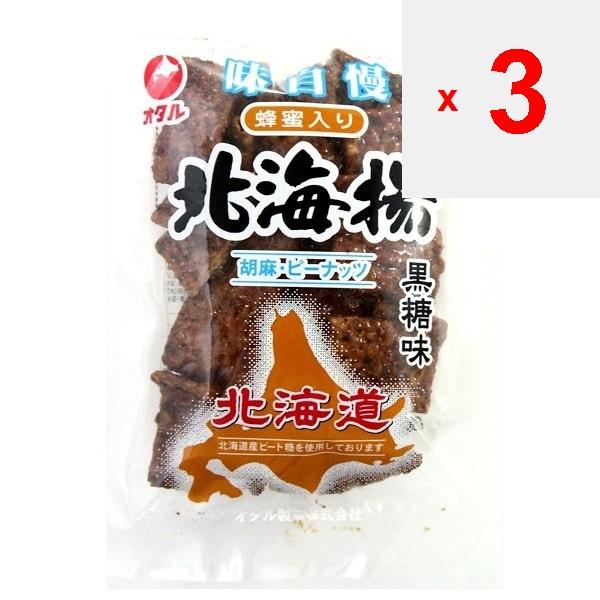 Otaru Хоккай-аге со вкусом коричневого сахара 120г Вагаси