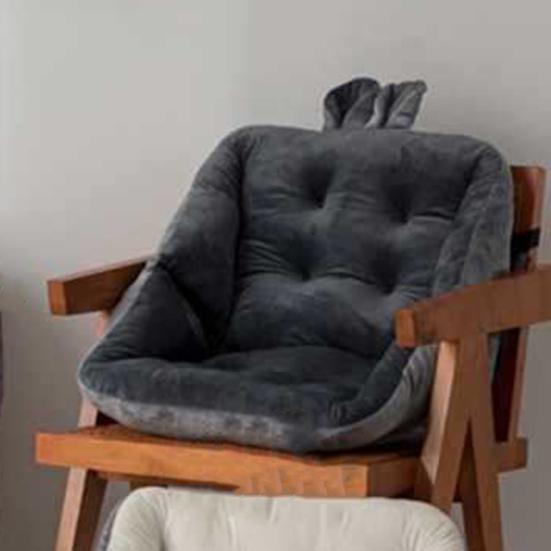 Подушка для сидения в офисе и дома, утолщенная, ультрамягкая, декор в виде кроличьих ушек, с поддержкой спины, снижающая стресс, нескользящая, подушка для кресла-качалки, автомобиля