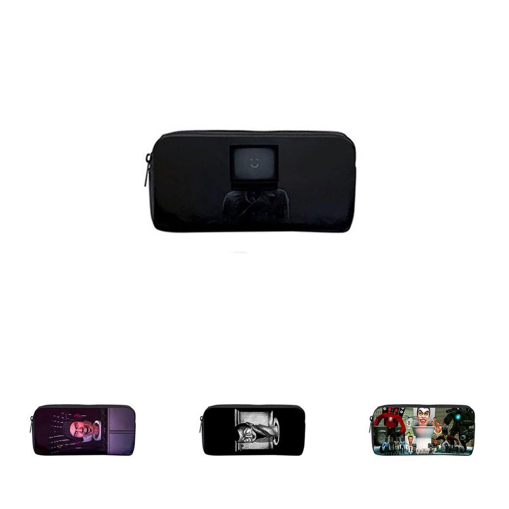 Skibidi Toilet 3d Трансграничная игра Новый продукт Нейлоновый пенал для студентов