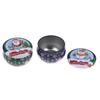 Christmas Tinplate Jars Coffee Tea Spice Candy Jewelry Storage Case Candle Making Containers Decorations Box Party Gift Jars