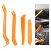 4Pcs Car Door Panel Clip Trim Dash Audio Radio Pry Installation Remover Tools