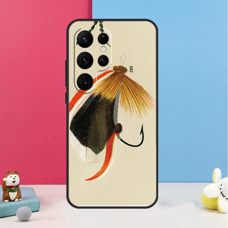 Чехол-органайзер для рыболовных снастей для Samsung Galaxy S26 S25 Ultra S20 S21 S22 S23 S24 Plus S10 S25 FE Задняя крышка