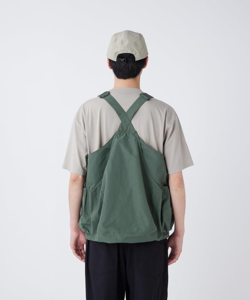 Snow Peak TAKIBI Ripstop Vest VT-26SU002, Men's/Women's, OLIVE, M