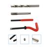 WISEPICK Thread Repair HSS Drill Helicoil Repair Compatible Hand Tool Set for Auto Repair X Kit, Kit, (M10 1.0)