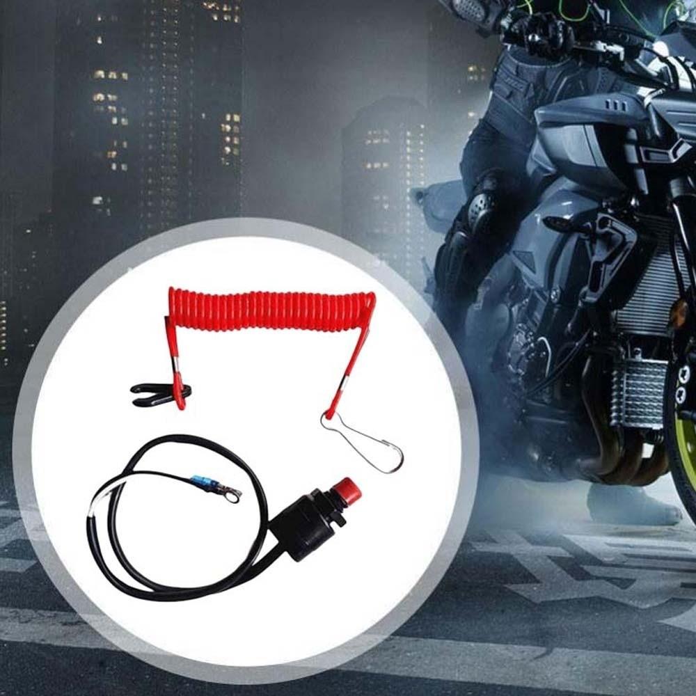 Stretchable Boat Kill Switch Lanyard Safe Engine Kill Stop Switch Outboard Engine