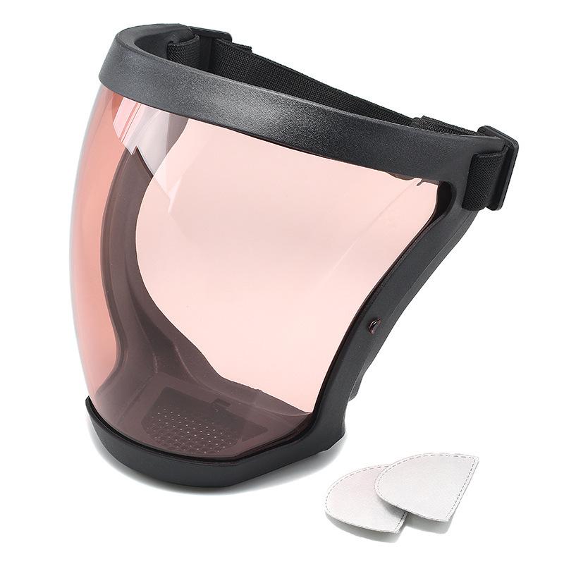 Защитная маска Прозрачная защита для лица Маска для лица Защитная маска для улицы Защитная маска для головы Крышка для работы Защита от брызг