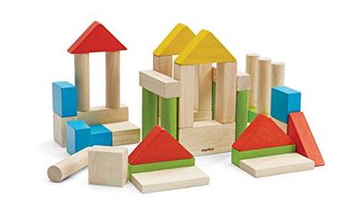 PlanToys Модульные кубики 40 цветов 5513