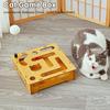 Cat Scratch Maze Box Cats Nail File 3 In 1 Enrichment Box Interactive Self-Play Cats Puzzle Toy for Indoor Cats Entertainment And Mental Stimulation