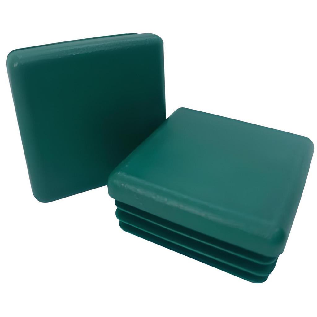 Internal cap for profile post roof 70X70 10 PCS GREEN