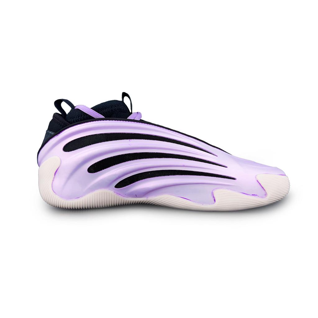 Adidas Harden Vol.9 Mismatched Blue Purple Abrasion Resistant Mid top Basketball Shoes Men's Neon JR2504(Team258-50)