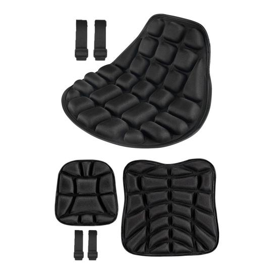 Подушка сиденья мотоцикла Дышащая подушка из EVA-резины и губки Подушка для езды на дальние расстояния Дорожная амортизирующая подушка сиденья