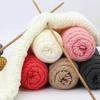 100 г Пряжа Pure Colour Lover Мягкая молочная хлопковая пряжа Шерстяная пряжа 8 сложений Нить для вязания шарфа Шерсть Ручная работа DIY Шарфы Подарок