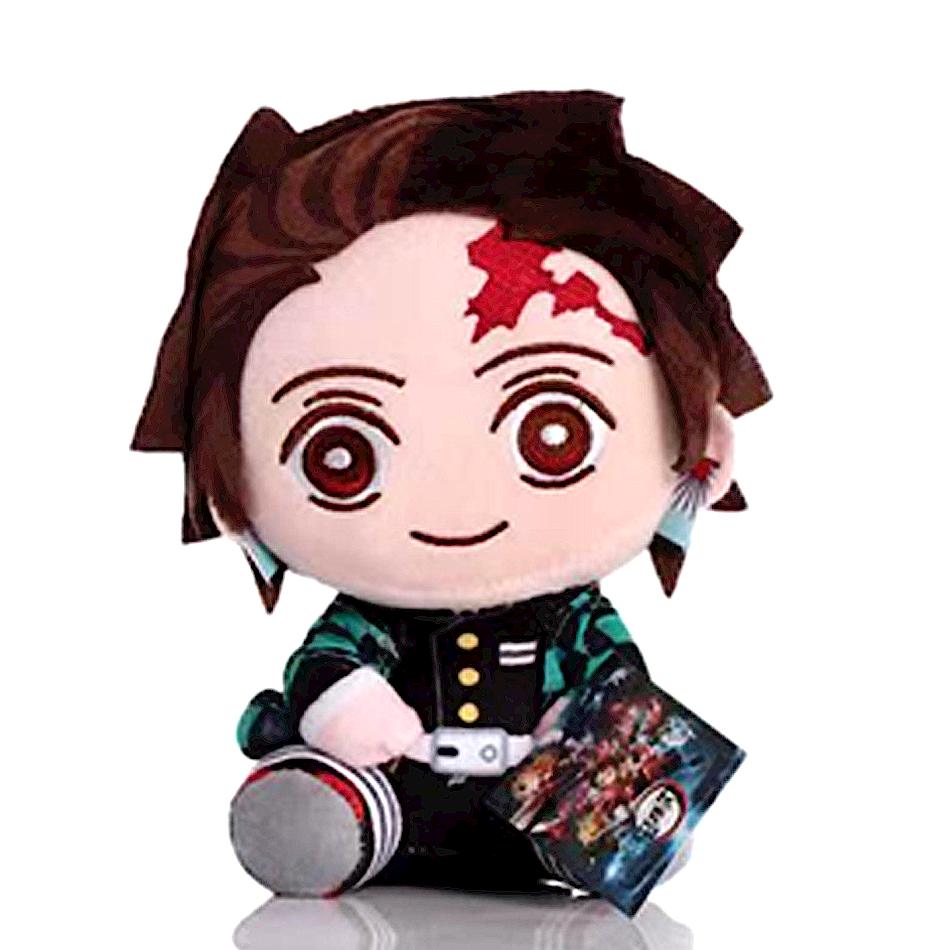 Demon Slayer Anime Plush Stuffed Toy Cute Dolsl Demon Slayer Manga Doll Kimetsu No Yaiba Tanjirou Nezuko Children's Gift Decor