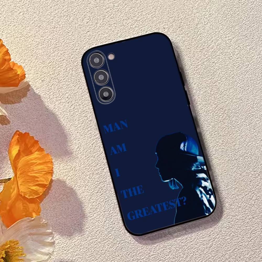 Чехол для телефона музыканта Билли Айлиш для Samsung Galaxy A73, A72, A71, A70, A53, A52, A51, Другие, Мягкий черный чехол
