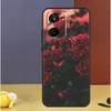 Flower Red Rose For Realme GT7 GT6 15 Pro 10 11 12 13 14 Pro Plus C55 C71 C75 C67 C63 C61 C53 C35 C65 Case