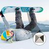 10 Pcs Snowboard Stomp Pads Zinc Alloy Pyramid Studs Anti-Slip Ski Snowboard Grip Stomp Mat for Winter Sports