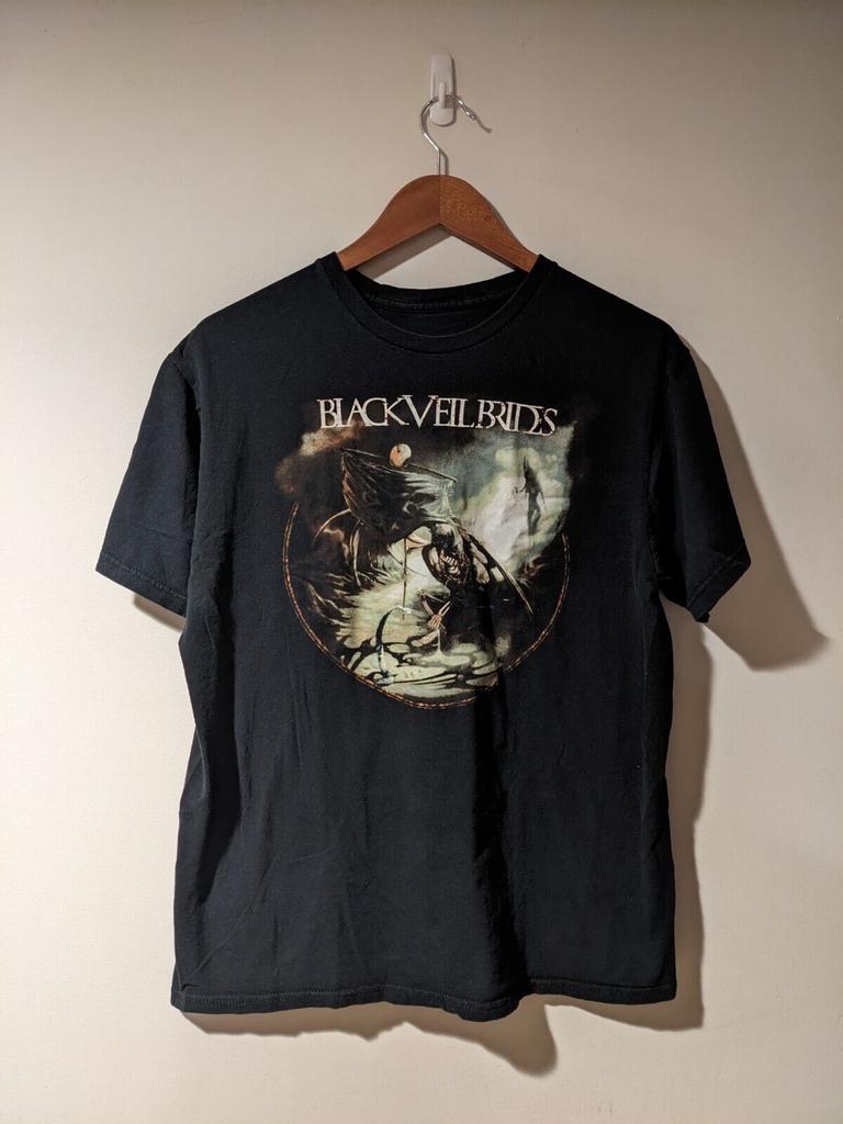 Black Veil Brides Band Tour T-Shirt 100% Cotton Unisex Tee All Size QX811