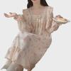 Women's Lace Long-Sleeve Nightdress - Spring/Autumn Princess Style Pajamas