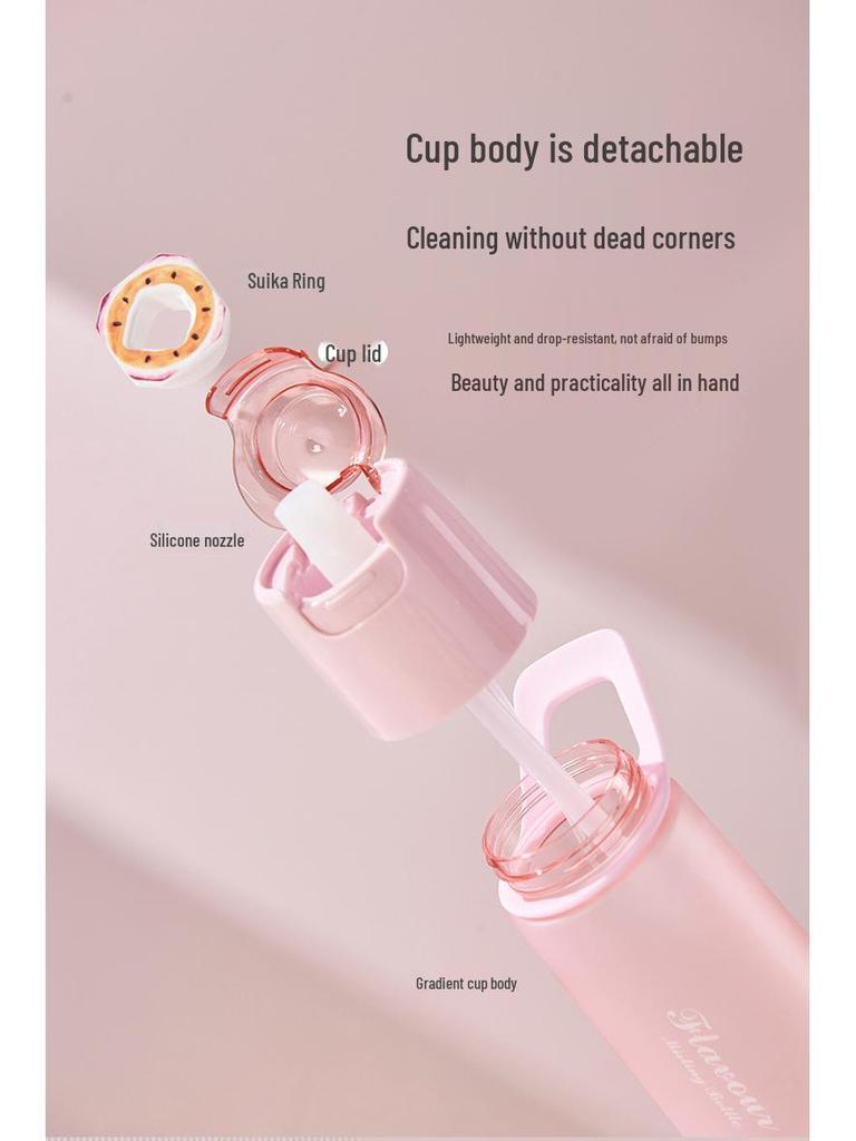 Многоцветная забавная бутылка для воды для детей: Фруктовый вкус, Ароматный аромат, Спрей, Меняющий вкус