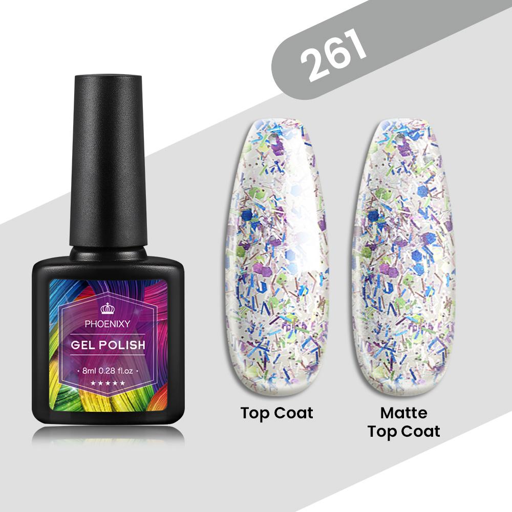 PHOENIXY 80 цветов, 8 мл гель-лак для ногтей, УФ-гель для ногтей, стартовый набор, замачиваемый гель-лак, гель-лак для ногтей, маникюр, DIY салон на дому