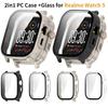 Case For Realme Watch 5 PC+Tempered Glass Bumper Full Cover Protective Shell For Realme Watch5 Screen Protector Accessory