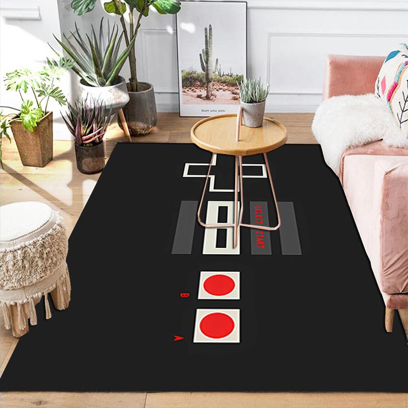 Game Controller Rug Floor Mat for Living Room or Bedroom Soft and Comfortable Carpet a Gift for Birthday and Holiday.NFF0928616
