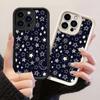 JT512 Звезда Звездное Небо Луна Яркий для iPhone 17 16 15 14 Pro Max Samsung S26 S25 Ultra A17 A07 A56 A16 A15 A14 A13 Xiaomi 15T Redmi 15c 14C Мягкий Чехол