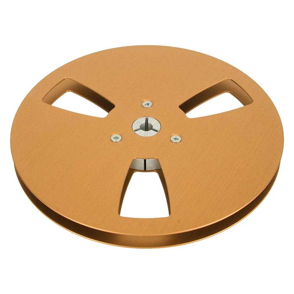 1/4 7 Inch Empty Tape Reel Aluminum Alloy Recording Takeup Reel for TEAC Universal for Reel To Reel Tape