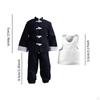 3 Pieces 1/12 Coat and Pants Vest, Handmade Doll Clothes, Miniature Clothing Costume for 6 Inch Male