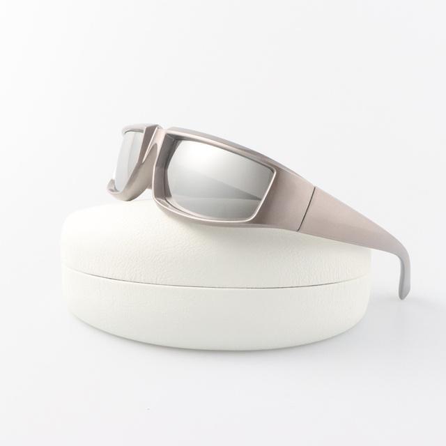 Rectangle Vintage Sunglasses Woman Brand Designer Fashion Sun Glasses Female Steampunk Outdoors Small Frame Oculos De Sol